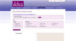 Desktop Screenshot of facilityfinder.dchca.org